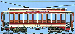 Baltimore Streetcar Museum's Car #264 in Cat's Meow Collectable